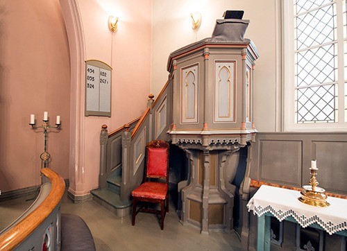 Gudstjeneste i Tuft kirke