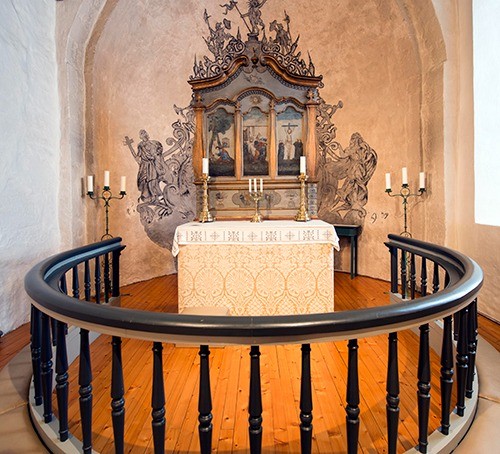 Gudstjeneste i Efteløt kirke